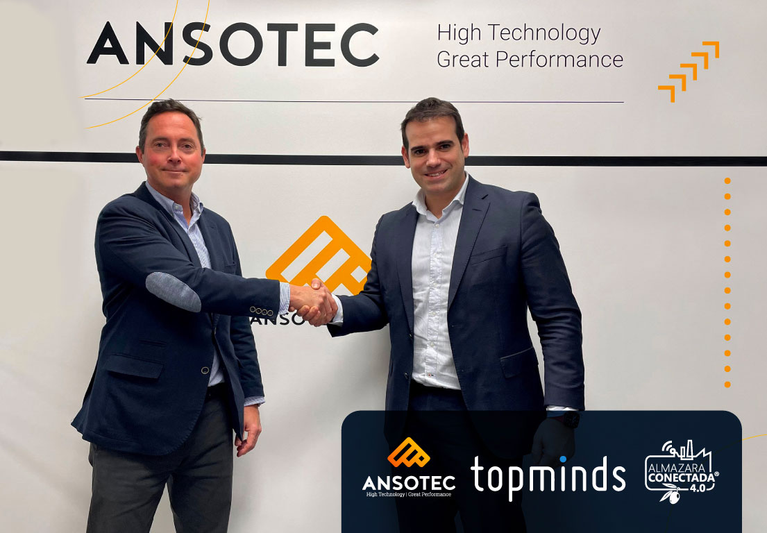 ANSOTEC y topminds firman un acuerdo de colaboración para la Digitalización del tejido productivo y empresarial
