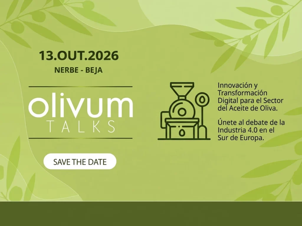 Cartel publicitario de Olivum Talks 2026